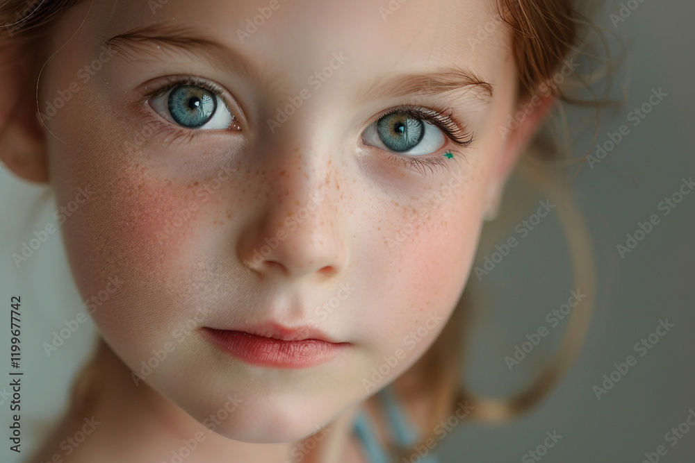 Generative AI Image of Young Girl kid child Ballerina in Dance Studio Setting Generative AI Image of Young Girl kid child Ballerina in Dance Studio Setting