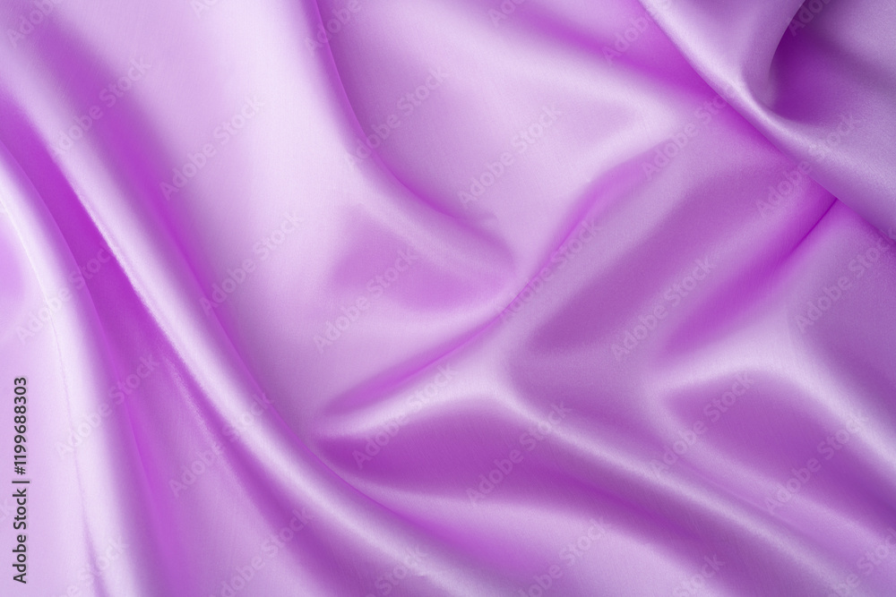Fototapeta premium Close up of purple silk background