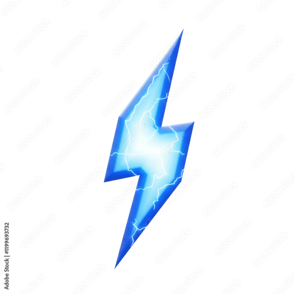 Blue Electric Lightning Bolt Power Energy Symbol Design icon fast glow flash speed force vivid Blue Electric Lightning Bolt Power Energy Symbol Design icon fast glow flash speed force vivid