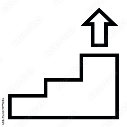 career advancement vector icon