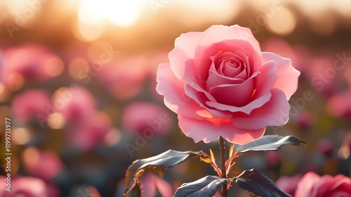 close up of pink roses. beautiful flowers for loved ones.