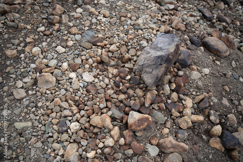 stones on the river