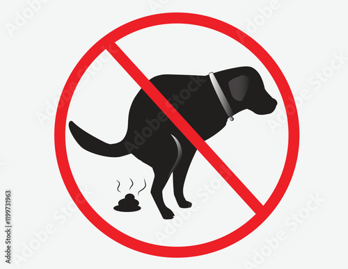 No dog poop sign, no fouling, clean up, prohibition sign, warning sign,  publish park