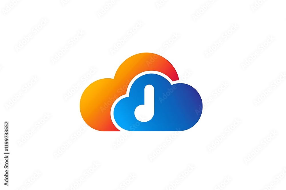 Cloud Computing Creative Icon