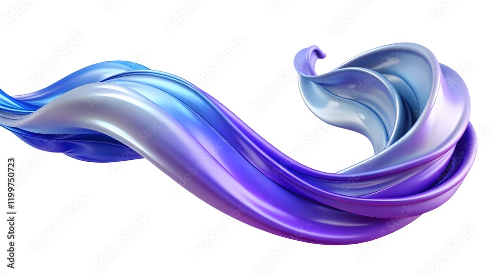Futuristic colorful shape, 3d render Futuristic colorful shape, 3d render