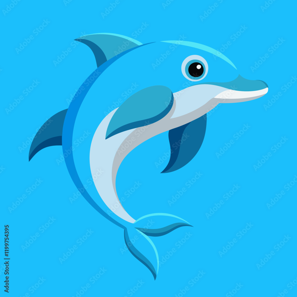 dolphin isolated on white dolphin isolated on white
