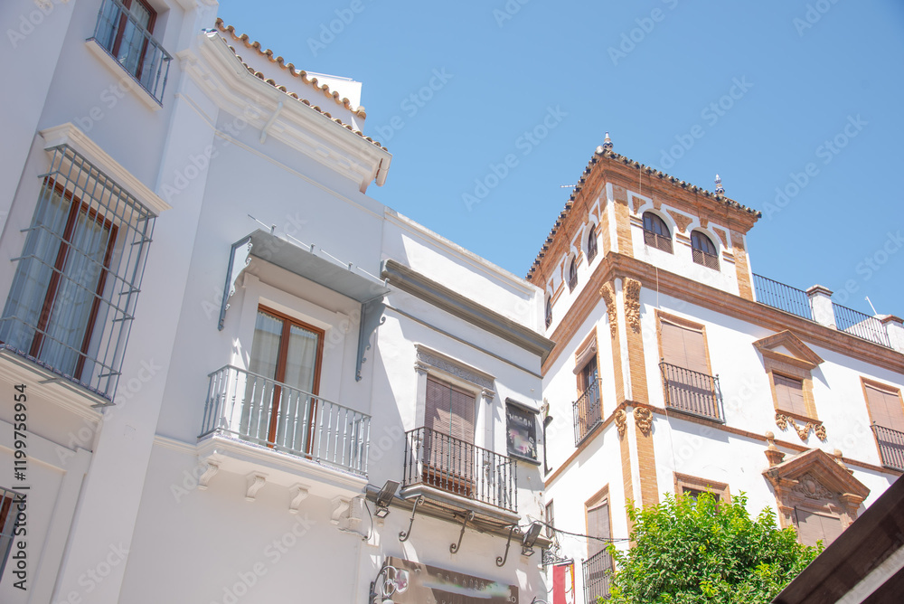 Fototapeta premium Groto in the gardens of Royal palace of Alcazar Seville Andelusia Spain