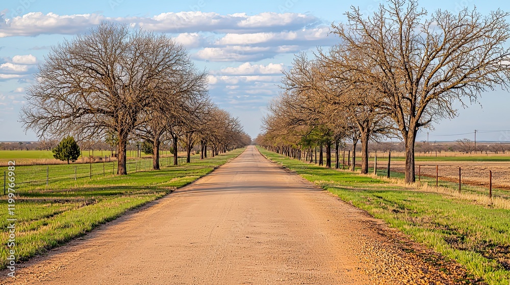 Road through fields rural landscape nature Road through fields rural landscape nature