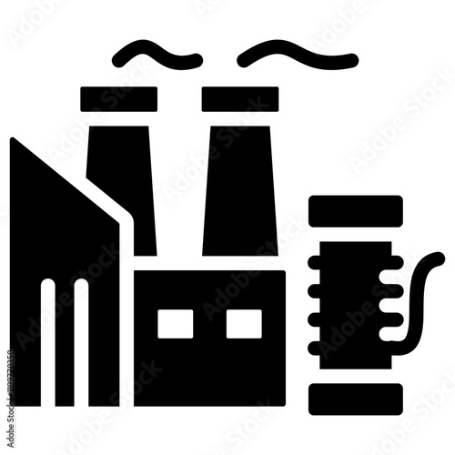 Textile Glyph Icon