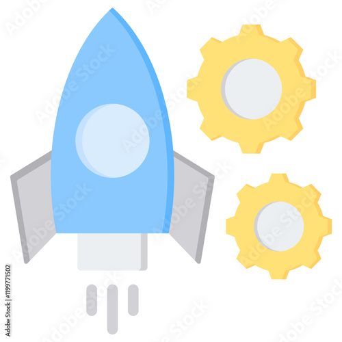 Aerospace Flat Icon