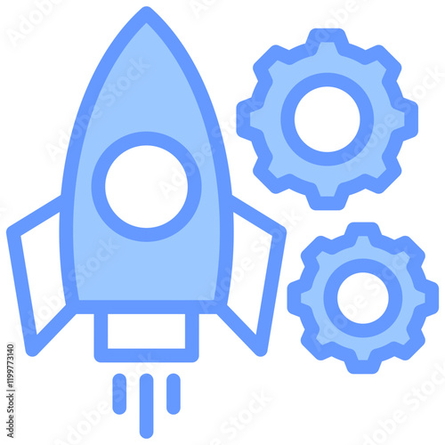 Aerospace Blue Icon