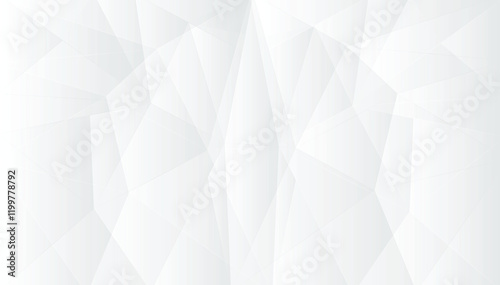 Obraz na płótnie Polygonal background.Vector Abstract Elegant white and grey Background. Abstract white Pattern.triangle Texture w salonie