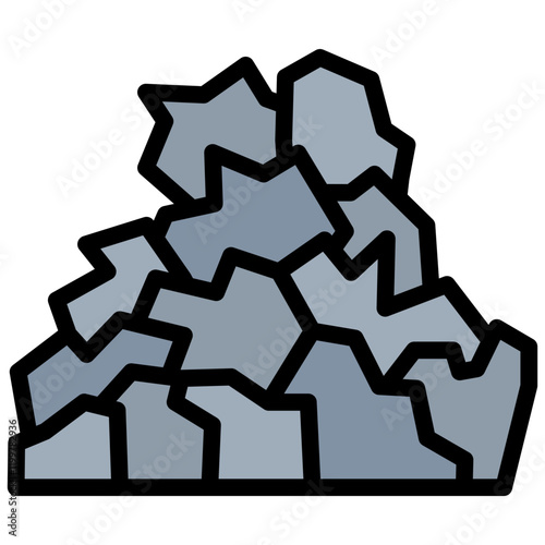 Ore Outline Color Icon