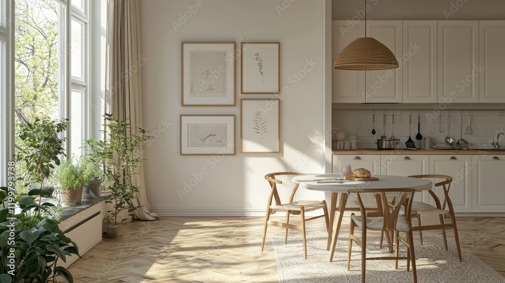 Fototapeta premium kitchen interior