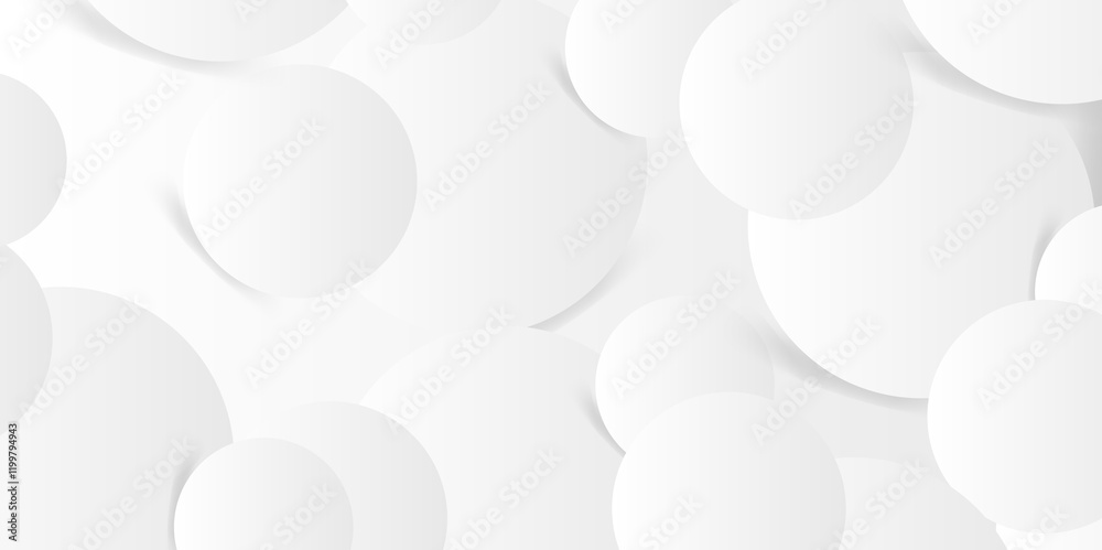 Abstract white background with grey hi-tech polygonal business corporate concept background with shadow circle. Modern shiny grey circle wave pattern. Futuristic banner, brochure, Wallpaper template. Abstract white background with grey hi-tech polygonal business corporate concept background with shadow circle. Modern shiny grey circle wave pattern. Futuristic banner, brochure, Wallpaper template.