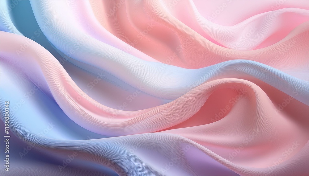 abstract fluid background with wavy folds in soft pastel colors creating a gentle and dreamy feel suitable for backgrounds or digital art projects abstract fluid background with wavy folds in soft pastel colors creating a gentle and dreamy feel suitable for backgrounds or digital art projects