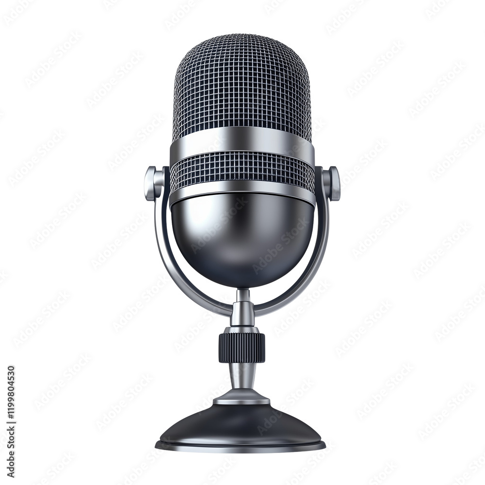 Podcast Mic Isolated On Transparent Background, perfect for audio branding, broadcasting designs podcast related projects Podcast Mic Isolated On Transparent Background, perfect for audio branding, broadcasting designs podcast related projects