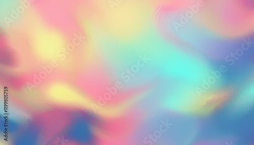holografic gradient foil abstract background pastel colors