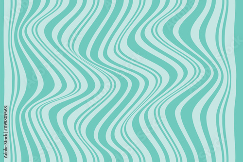 simple abstract fest color creative geometric vertical wavy distort line pattern wavy teal stripes background