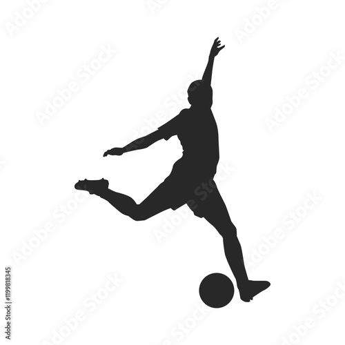 Silhouettes of sports people