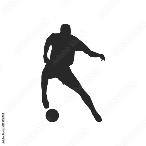 Silhouettes of sports people