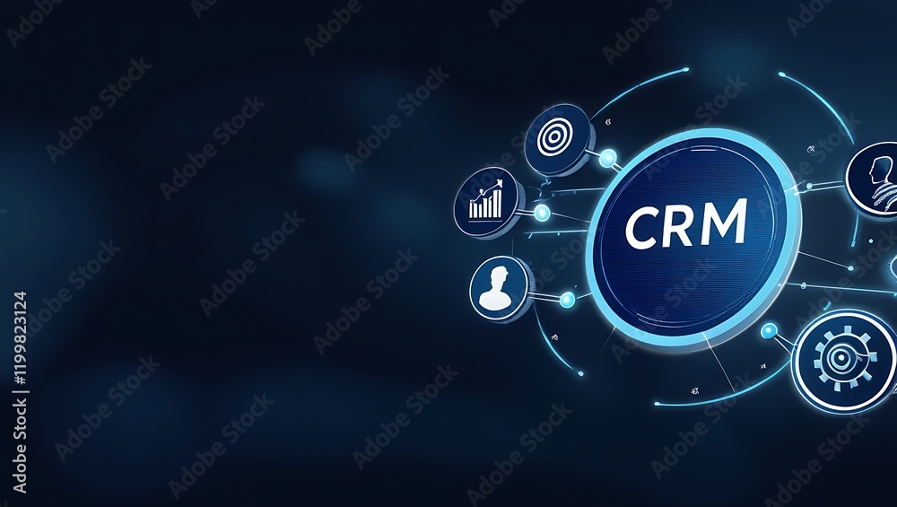 CRM Customer Relationship Management Business Internet Techology Concept
CRM Customer Relationship Management Business Internet Techology Concept