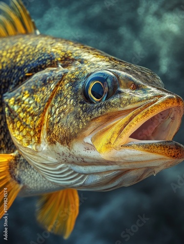Fish Mouth Open,