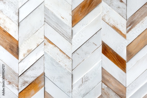 A minimalist herringbone wood texture design using straight, alternating lines in a soft, monochromatic palette