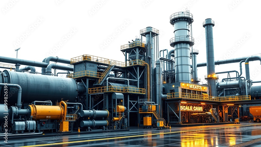 Coal Beneficiation Plant - Modern Industrial Facility Coal Beneficiation Plant - Modern Industrial Facility