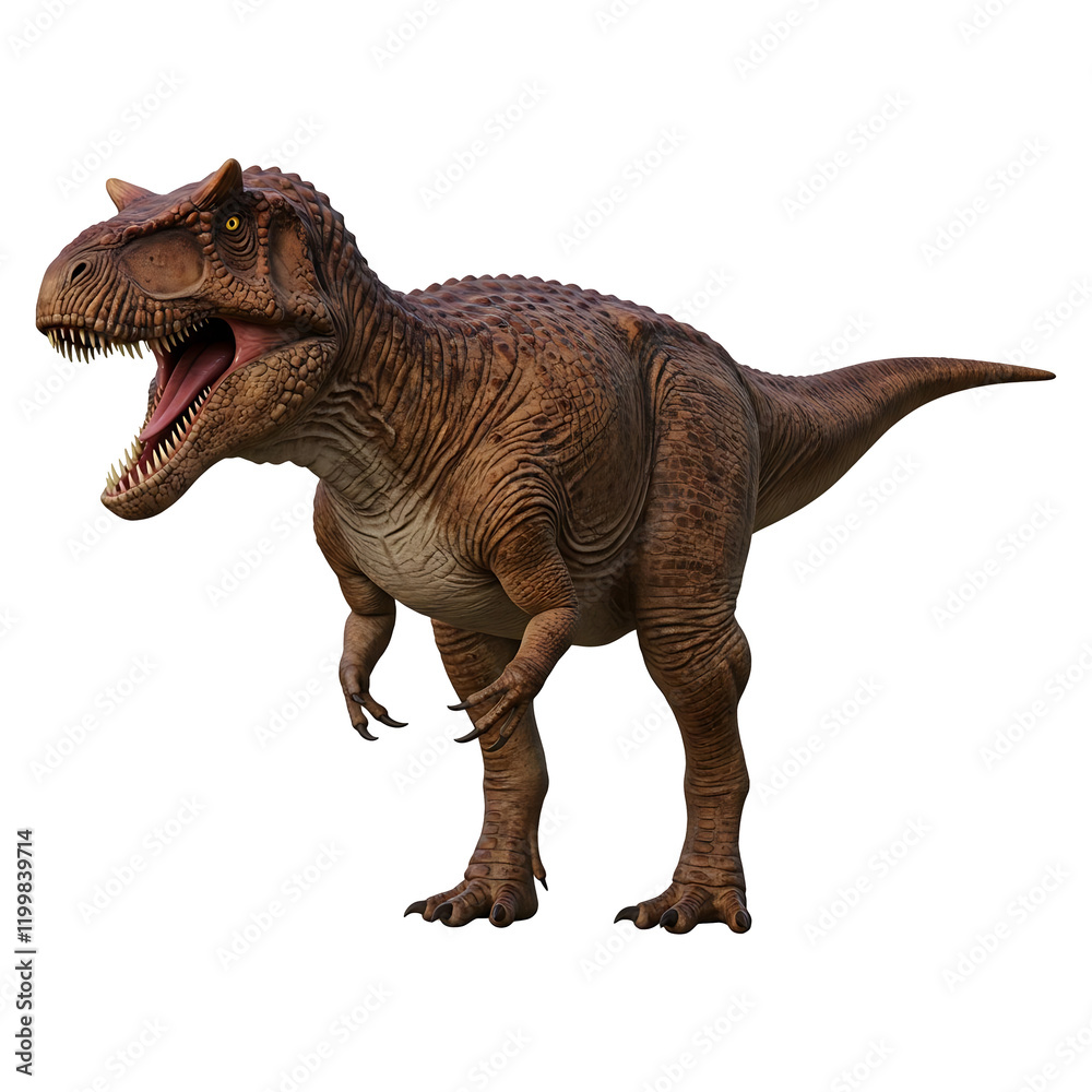 Fototapeta premium Roaring Dinosaur