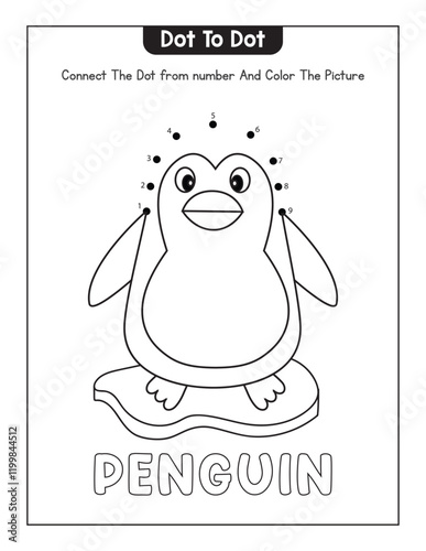 Animals Dot To tot Page