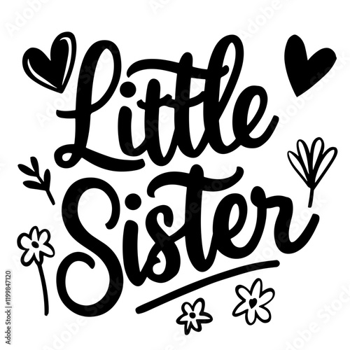Little sister vector