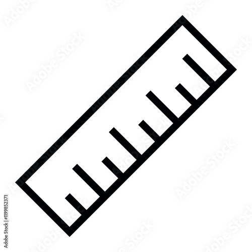 measurement vector icon