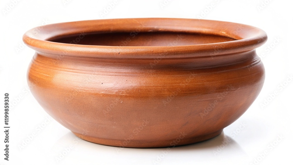 brown clay pot isolated on white
brown clay pot isolated on white
