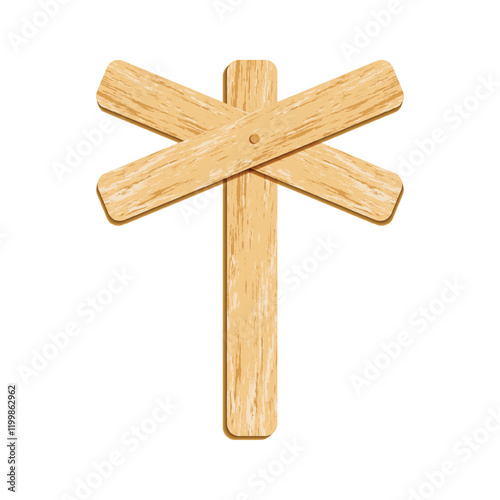 Wooden signs and signboards. Traffic signs on railway lines