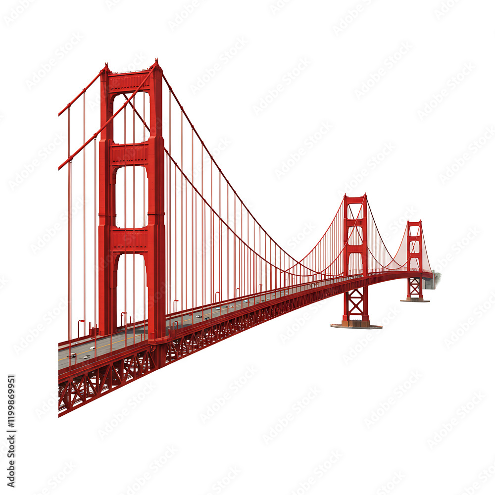 Fototapeta premium Suspension Bridge