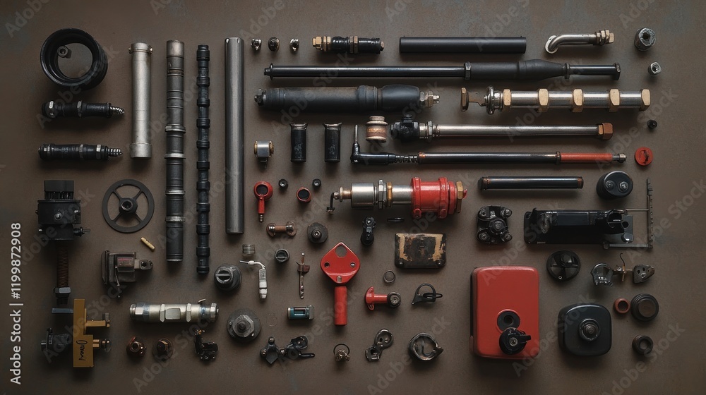 Industrial Parts: A Study in Form and Function Industrial Parts: A Study in Form and Function