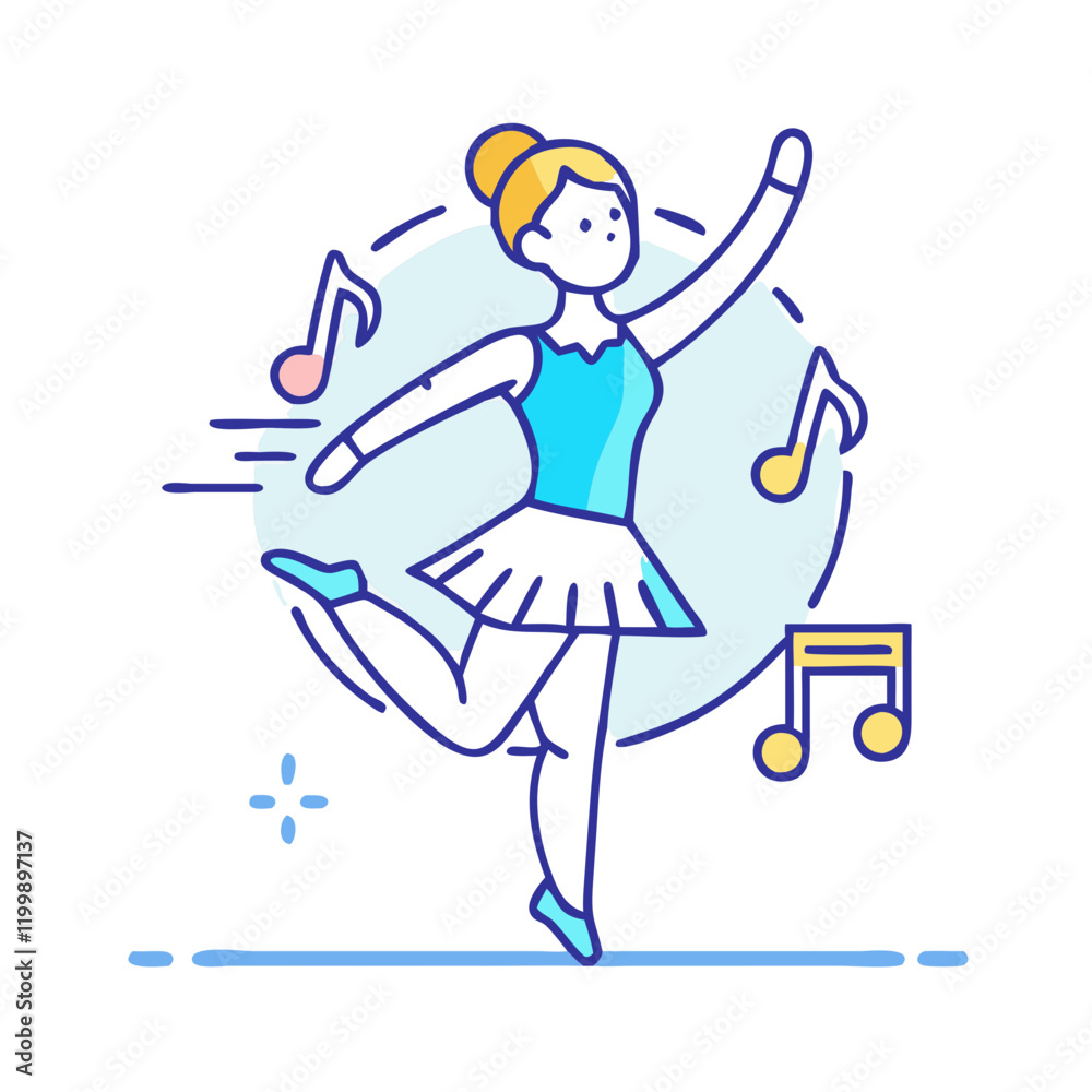 ballerina icon, ballerina vector illustration-simple illustration of ballerina, perfect for ballerina logos and themed design ballerina icon, ballerina vector illustration-simple illustration of ballerina, perfect for ballerina logos and themed design