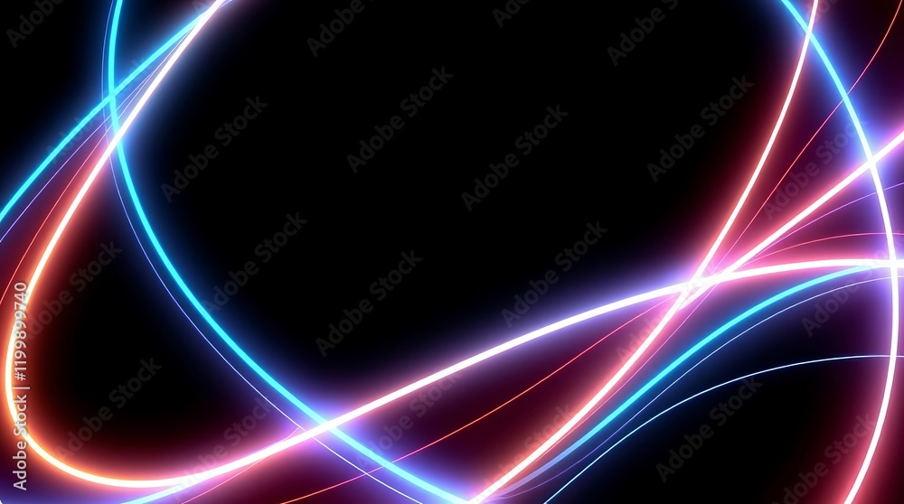 Abstract neon background