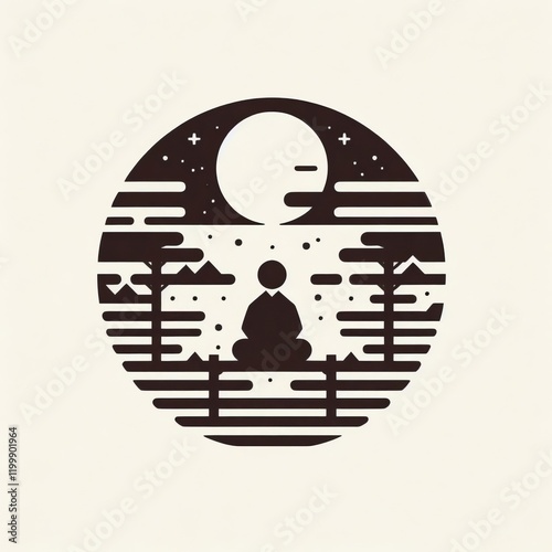 Minimalist Design Illustrated as a Zen G▌