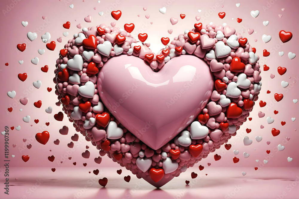 Heart background Heart background
