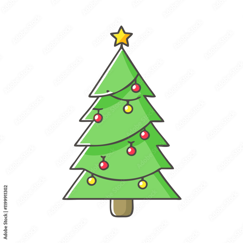 christmas tree icon, christmas tree vector illustration-simple illustration of christmas tree, perfect for christmas tree logos and themed design christmas tree icon, christmas tree vector illustration-simple illustration of christmas tree, perfect for christmas tree logos and themed design