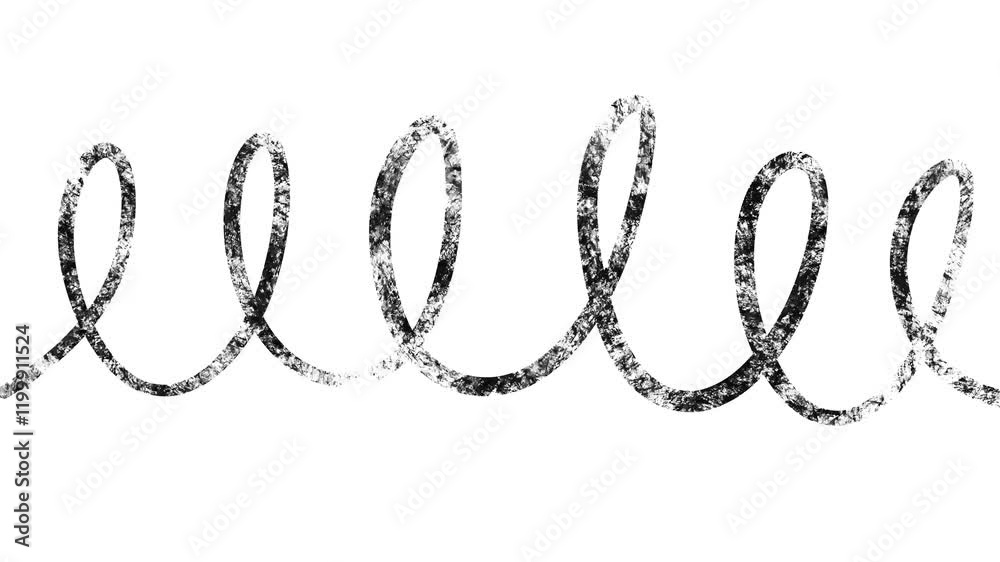 black spring on white background video black spring on white background video