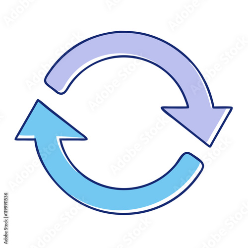 Free Download circular arrow process symbol icon, circular arrow process symbol vector, circular arrow process symbol web icon, - GFXLoad