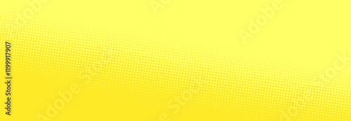 Yellow pop art background in retro comic style with halftone dots design, vector illustration eps10
