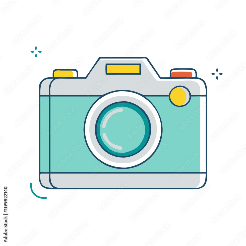 digital camera icon, digital camera line art - simple line art of digital camera, perfect for digital camera logos and icons and themed design digital camera icon, digital camera line art - simple line art of digital camera, perfect for digital camera logos and icons and themed design