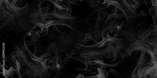 Smoke steam set of airborne particulates and gases emitted. Gray vector background with smoke shapes. Abstract, messy, splattered, sprayer texture. Halftone vector smoke texture.