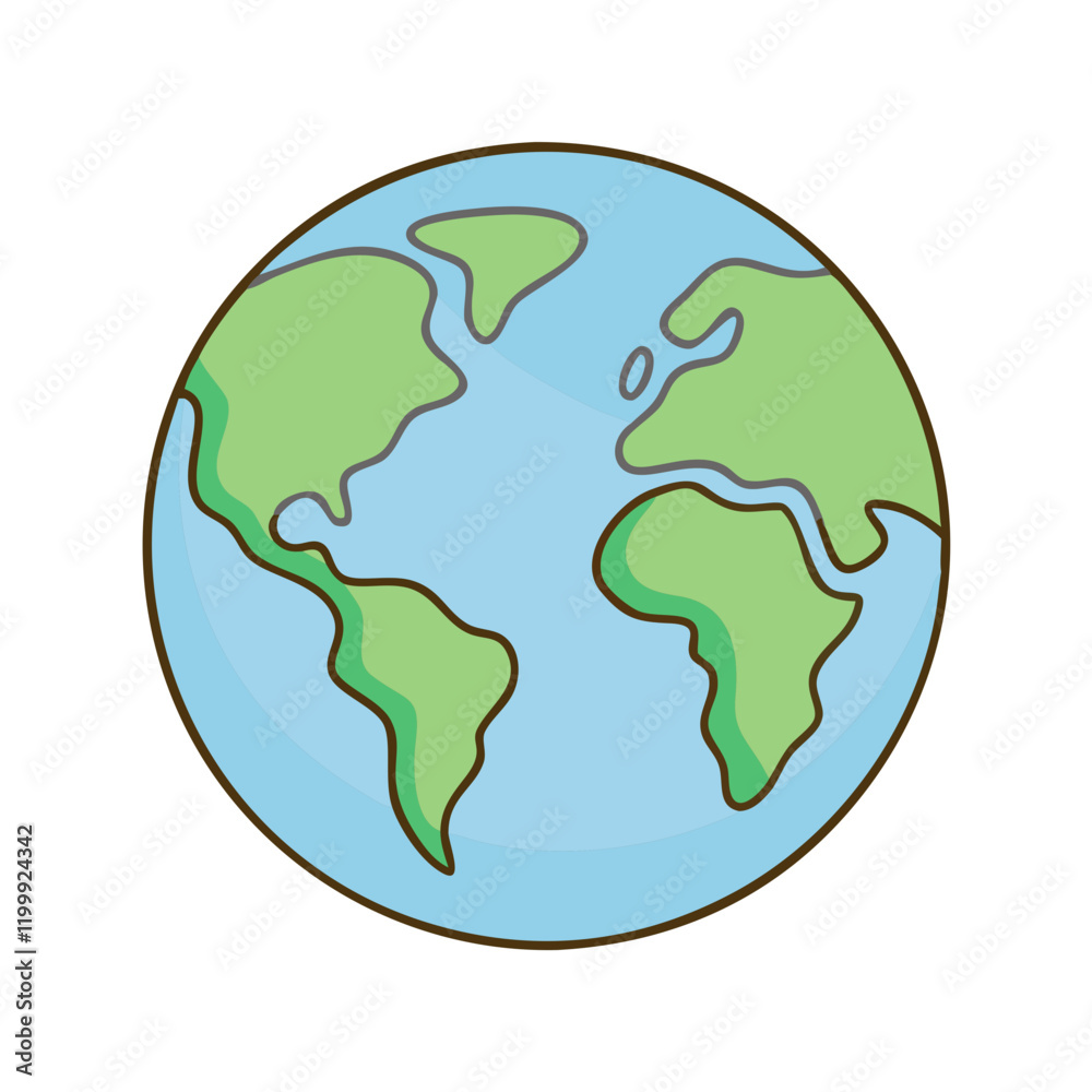 earth icon, earth vector illustration-simple illustration of earth, perfect for earth logos and themed design earth icon, earth vector illustration-simple illustration of earth, perfect for earth logos and themed design