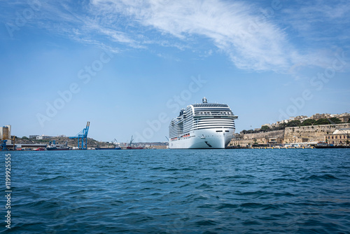 Grand Harbour La Valletta Malta Vittoriosa photo