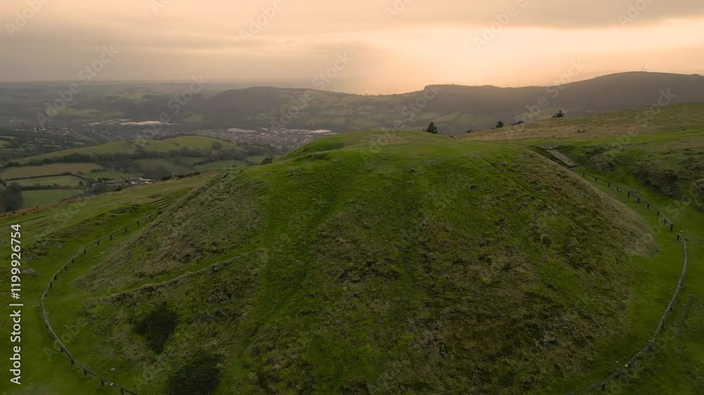 Twmbarlwm and Risca, Newport, Wales